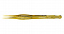 Микропинцет Kuroda с зазубренной платформой, кончик 0,5 мм, общ. длина 130 мм