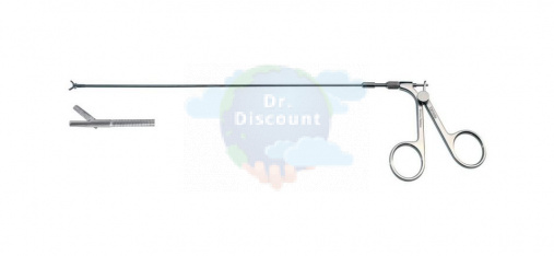 Щипцы эндоскопические окончатые, диаметр 5 Fr., одинарного действия, рабочая длина 40 см